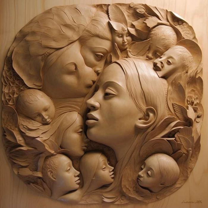 نموذج ثلاثي الأبعاد لآلة CNC 3D Art 